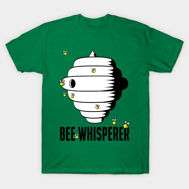 Bee Whisperer, Cool Beekeeper, Save The Bees T-Shirt by Jakavonis